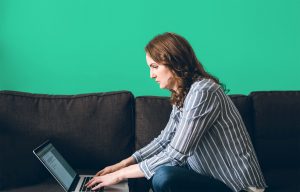 working at home